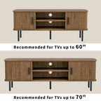 Tambour TV Stand Media Console for TVs Up to 55