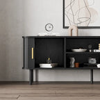 Tambour TV Stand Media Console for TVs Up to 55