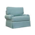 Coastal Aqua Series Upholstered Arm Chair