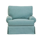 Coastal Aqua Series Upholstered Arm Chair