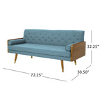 Tufted Fabric Sofa