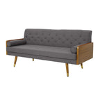 Tufted Fabric Sofa