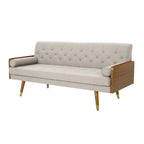 Tufted Fabric Sofa
