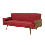 Tufted Fabric Sofa