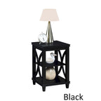 End Table with Shelves