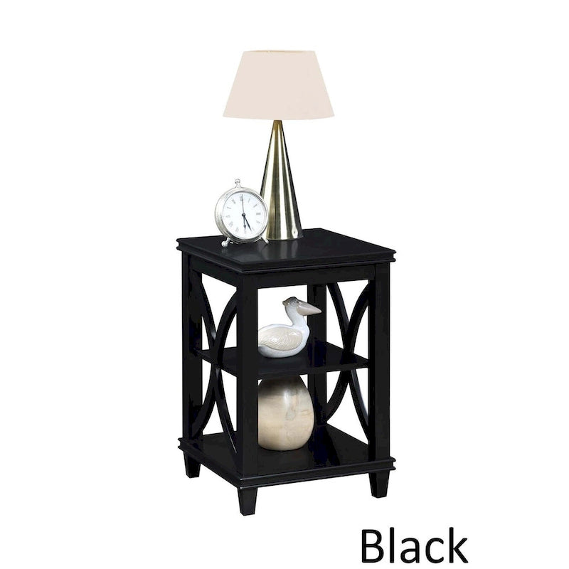 End Table with Shelves