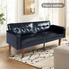 Futon Sofa Bed, Convertible Futon Couch Bed, Loveseat Sleeper Sofa, Daybed for Living Room, Apartment, Office