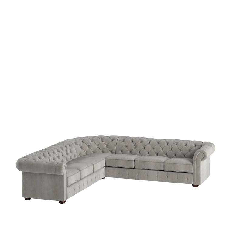 Chesterfield L-Shaped Sectional Sofa