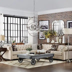 Chesterfield L-Shaped Sectional Sofa