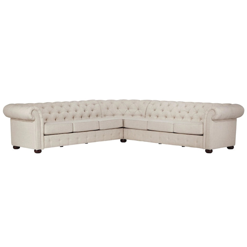 Chesterfield L-Shaped Sectional Sofa