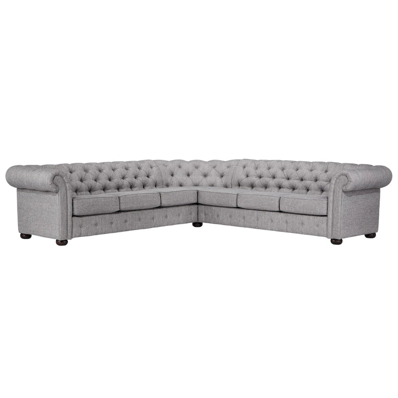 Chesterfield L-Shaped Sectional Sofa