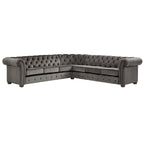 Chesterfield L-Shaped Sectional Sofa