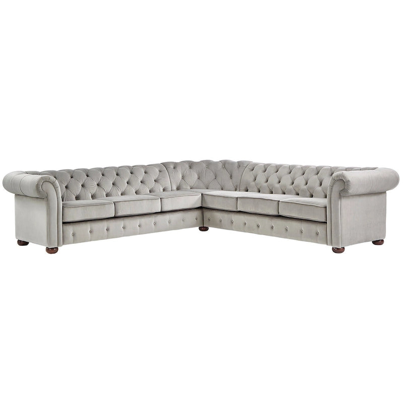 Chesterfield L-Shaped Sectional Sofa