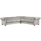 Chesterfield L-Shaped Sectional Sofa