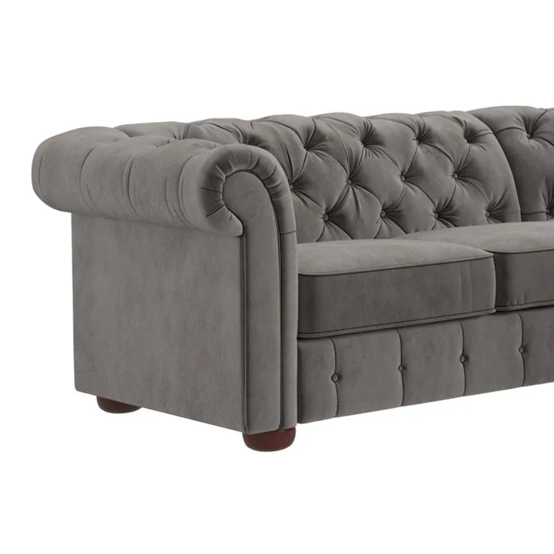 Chesterfield L-Shaped Sectional Sofa