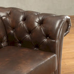 Chesterfield L-Shaped Sectional Sofa