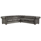 Chesterfield L-Shaped Sectional Sofa
