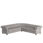 Chesterfield L-Shaped Sectional Sofa