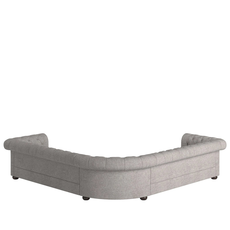 Chesterfield L-Shaped Sectional Sofa