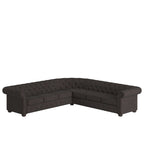 Chesterfield L-Shaped Sectional Sofa