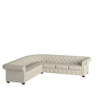 Chesterfield L-Shaped Sectional Sofa