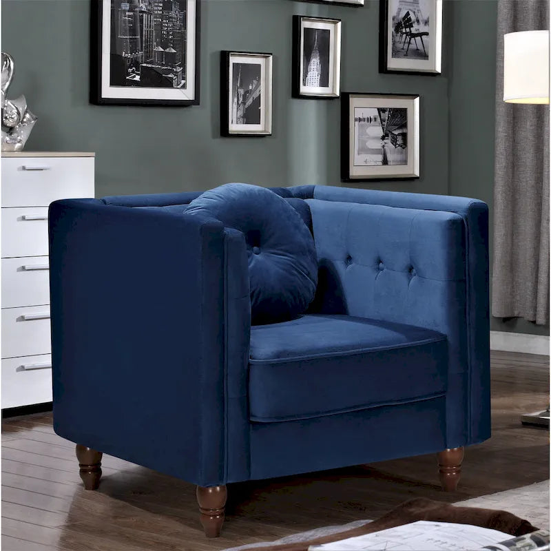 Velvet Armchair