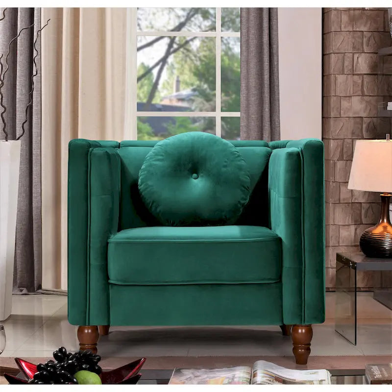 Velvet Armchair