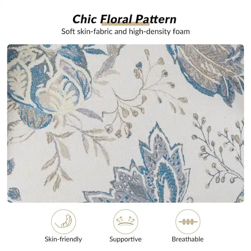 Traditional Fabric Accent Wingback Armchair with Turned Legs