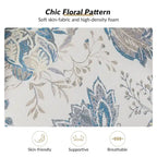 Traditional Fabric Accent Wingback Armchair with Turned Legs