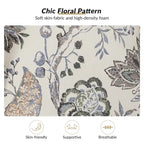 Traditional Fabric Accent Wingback Armchair with Turned Legs