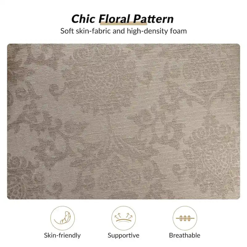 Traditional Fabric Accent Wingback Armchair with Turned Legs