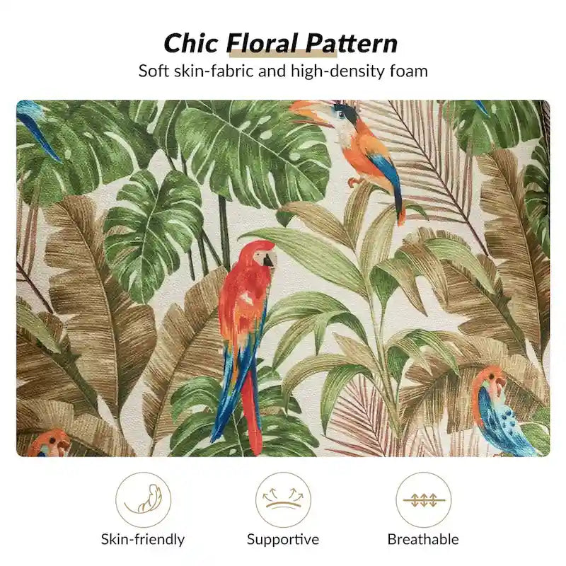 Traditional Fabric Accent Wingback Armchair with Turned Legs