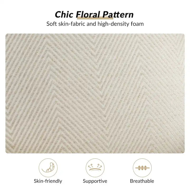 Traditional Fabric Accent Wingback Armchair with Turned Legs