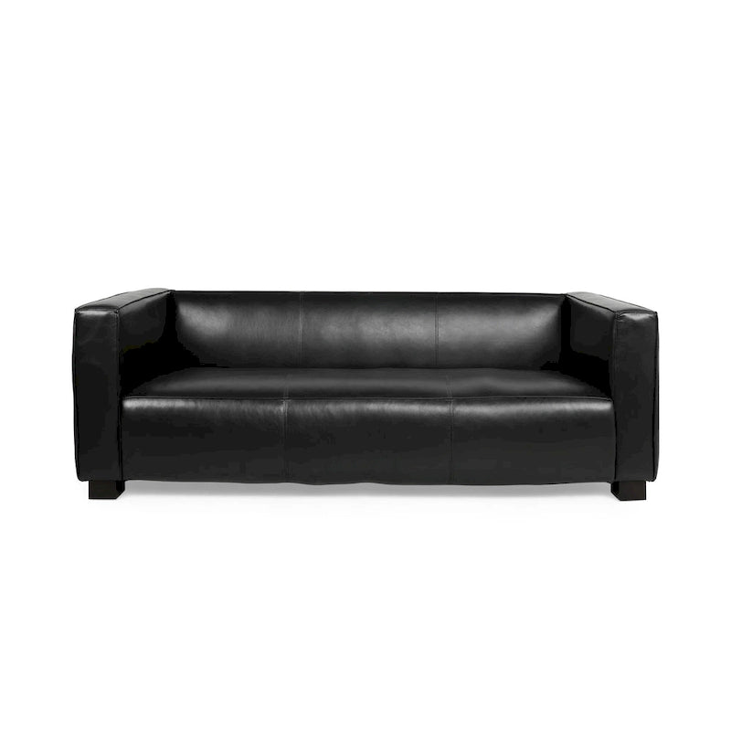Faux Leather 3-Seater Sofa