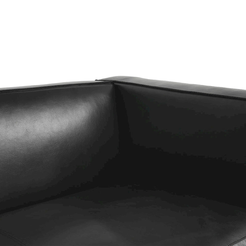 Faux Leather 3-Seater Sofa