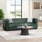 Faux Leather 3-Seater Sofa