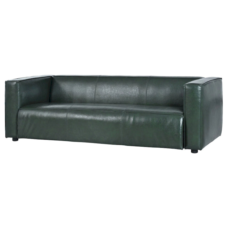 Faux Leather 3-Seater Sofa