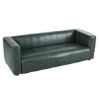 Faux Leather 3-Seater Sofa