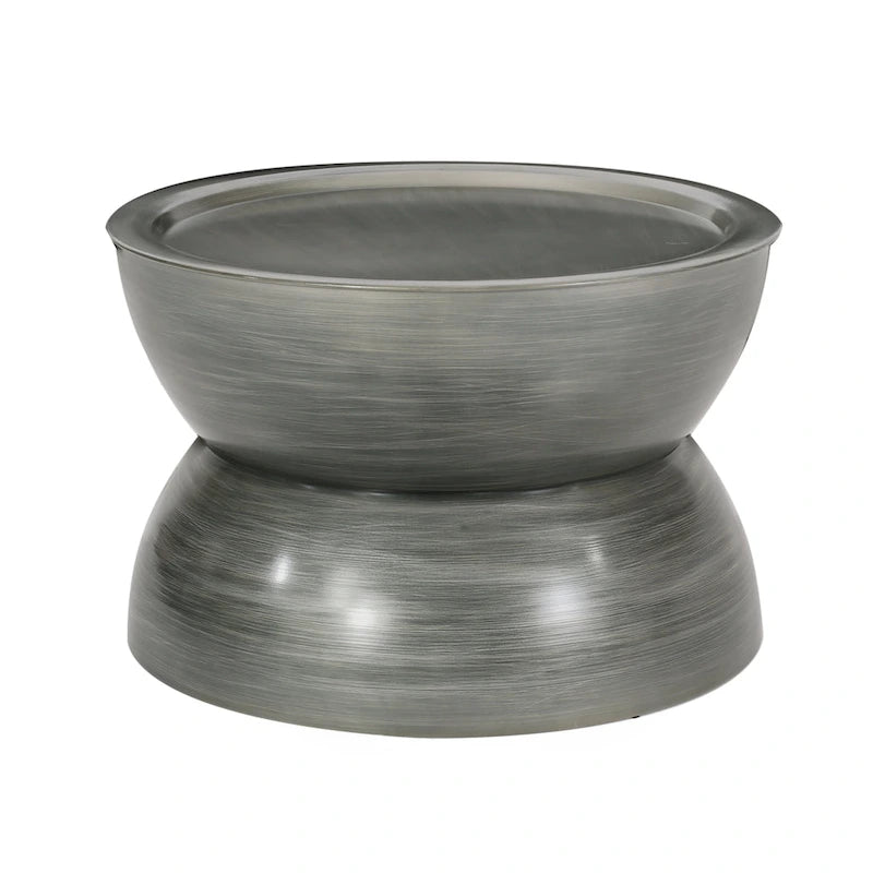 Iron Hourglass Coffee Table