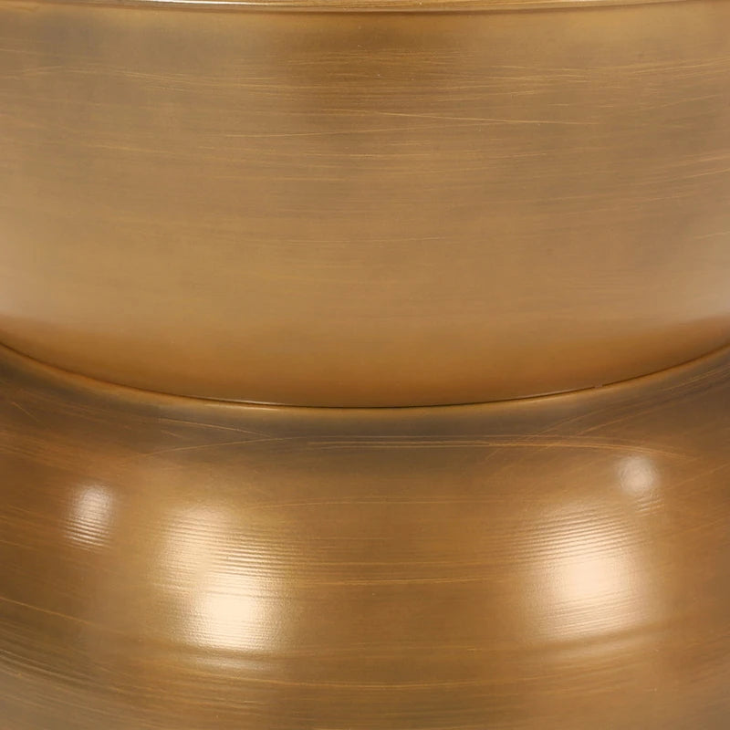 Iron Hourglass Coffee Table