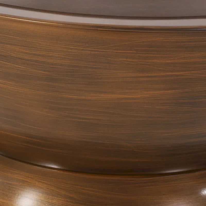 Iron Hourglass Coffee Table