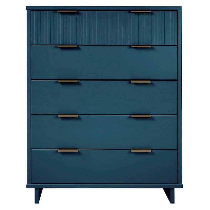  Granville 45.27 Modern Tall 5 Drawer Dresser