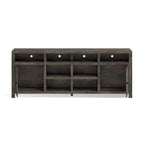 84 inch TV Stand Console for TVs up to 95 inches, No Assembly Required, Barnwood Finish