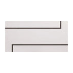 Contemporary White 47-inch Lacquer Coffee Table