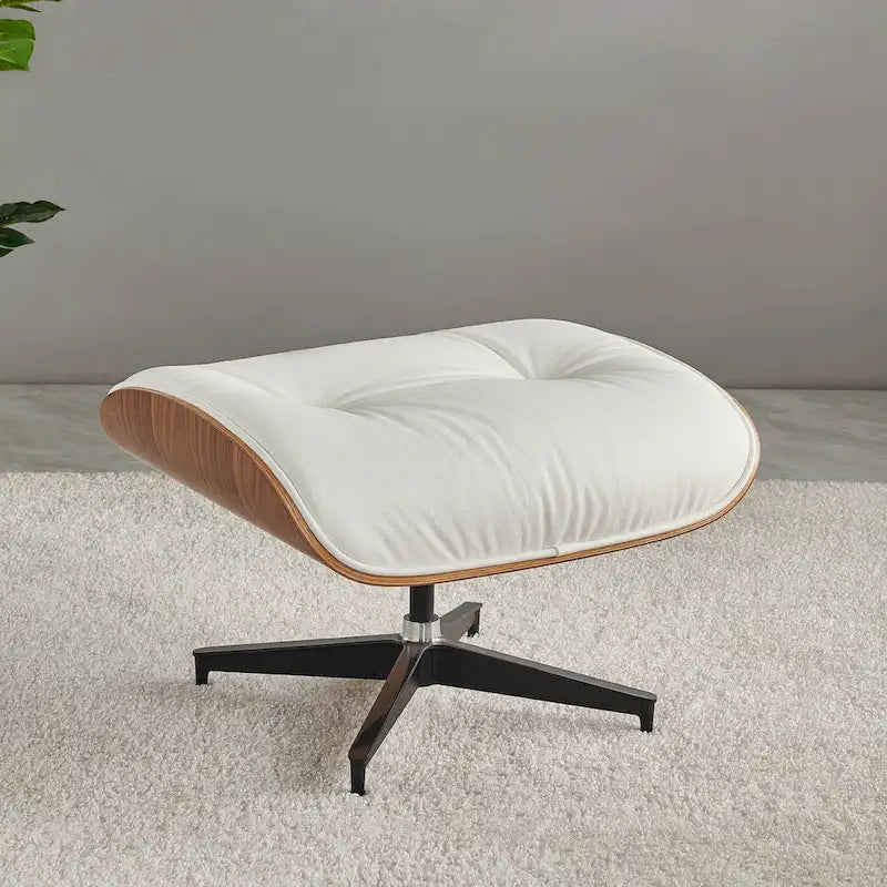 Mid Century Modern Leather Lounge Chair Armchair Recliner