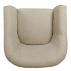 Upholstered Barrel Accent Chair