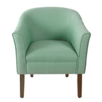 Upholstered Barrel Accent Chair