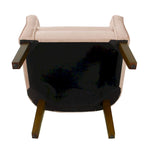 Upholstered Barrel Accent Chair