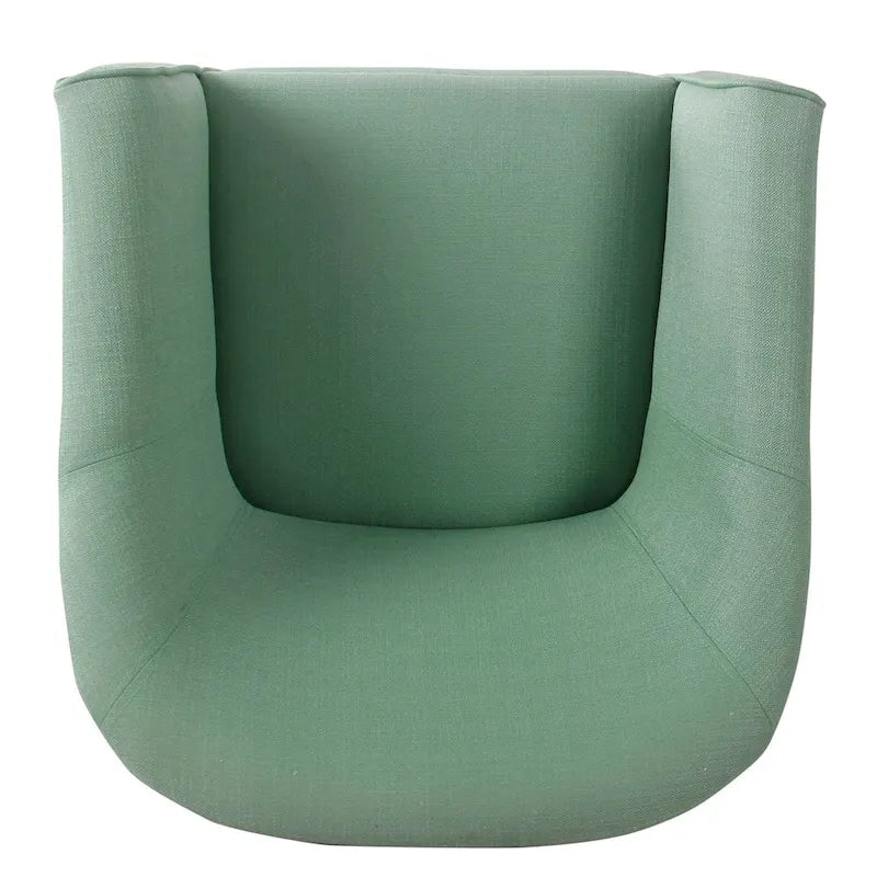 Upholstered Barrel Accent Chair