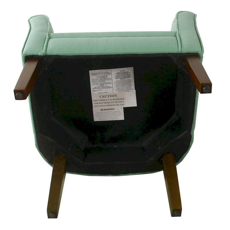 Upholstered Barrel Accent Chair